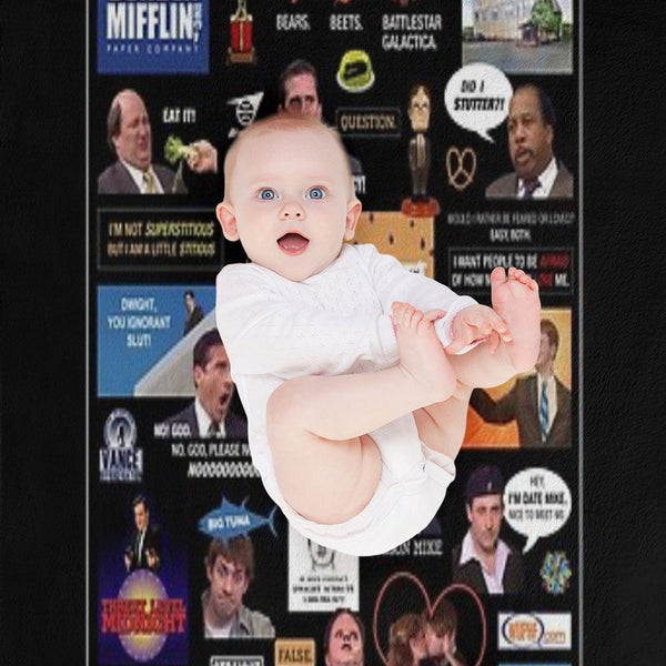 The Office US Montage Gift-ready Throw Blanket