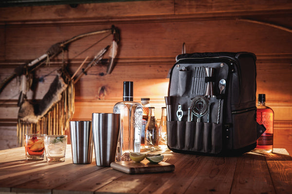 Bar-Backpack Portable Cocktail Set Picnic Time Family of Brands