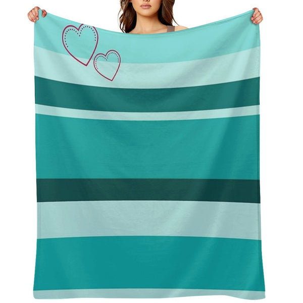 Lovers Easy Care Throw Blanket