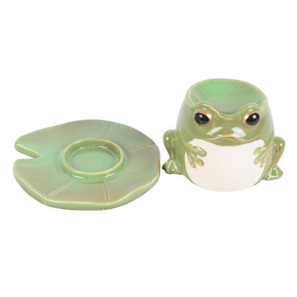 Frog on Lily Pad Tealight Wax Warmer