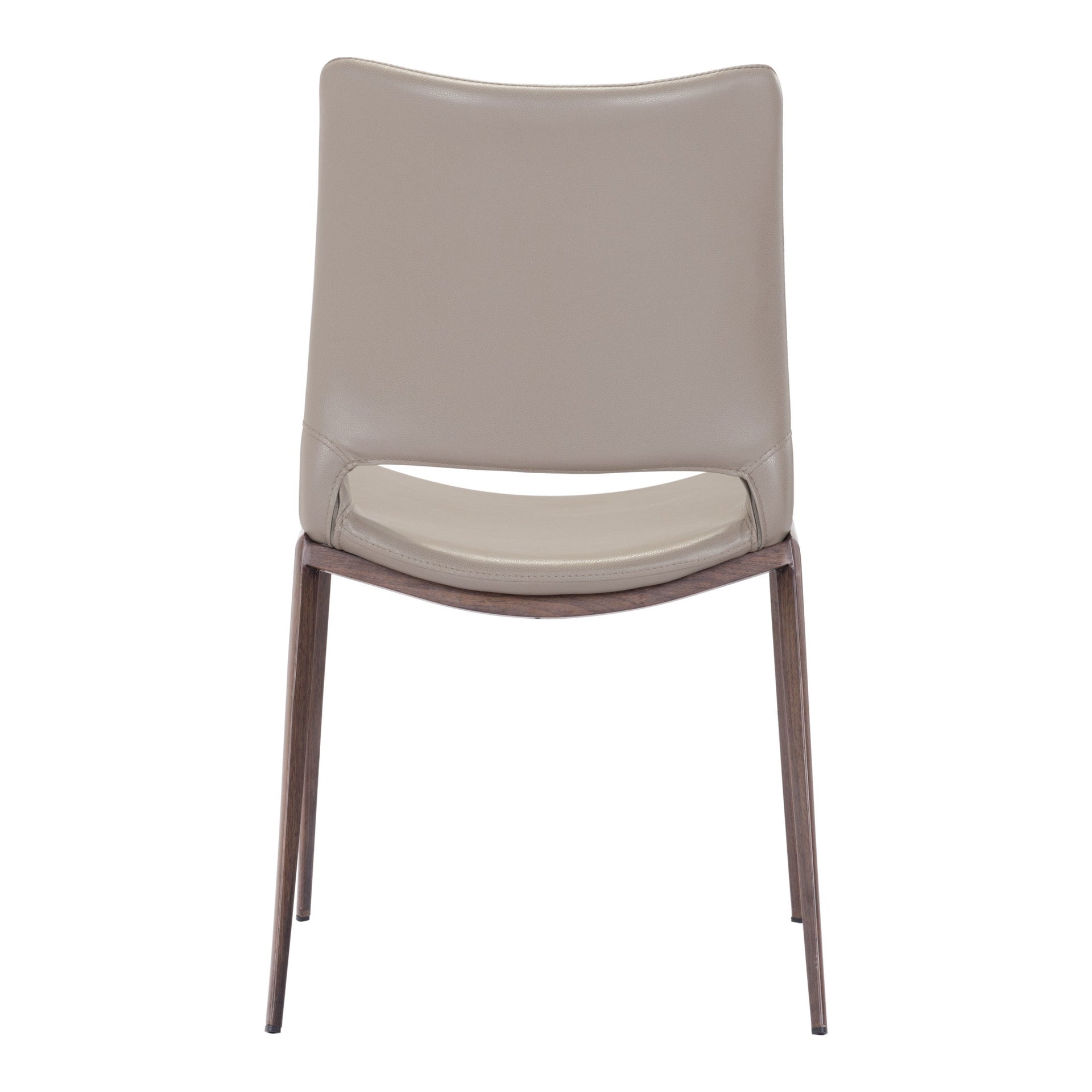 Ace Dining Chair (Set of 2) Brown & Walnut