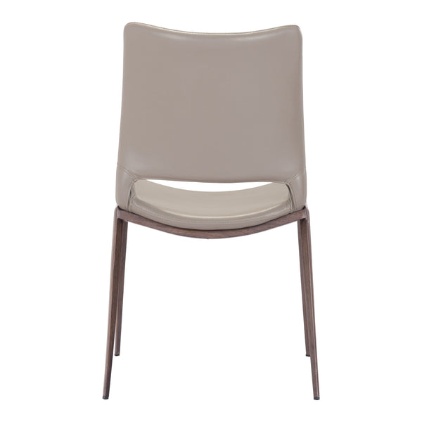 Ace Dining Chair (Set of 2) Brown & Walnut
