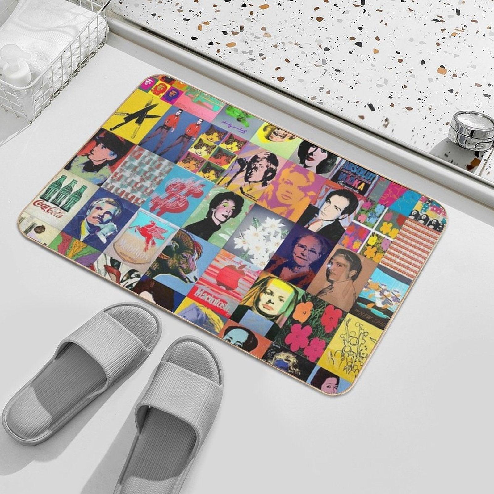 Andy Warhol  Eco-Friendly Bath Mat