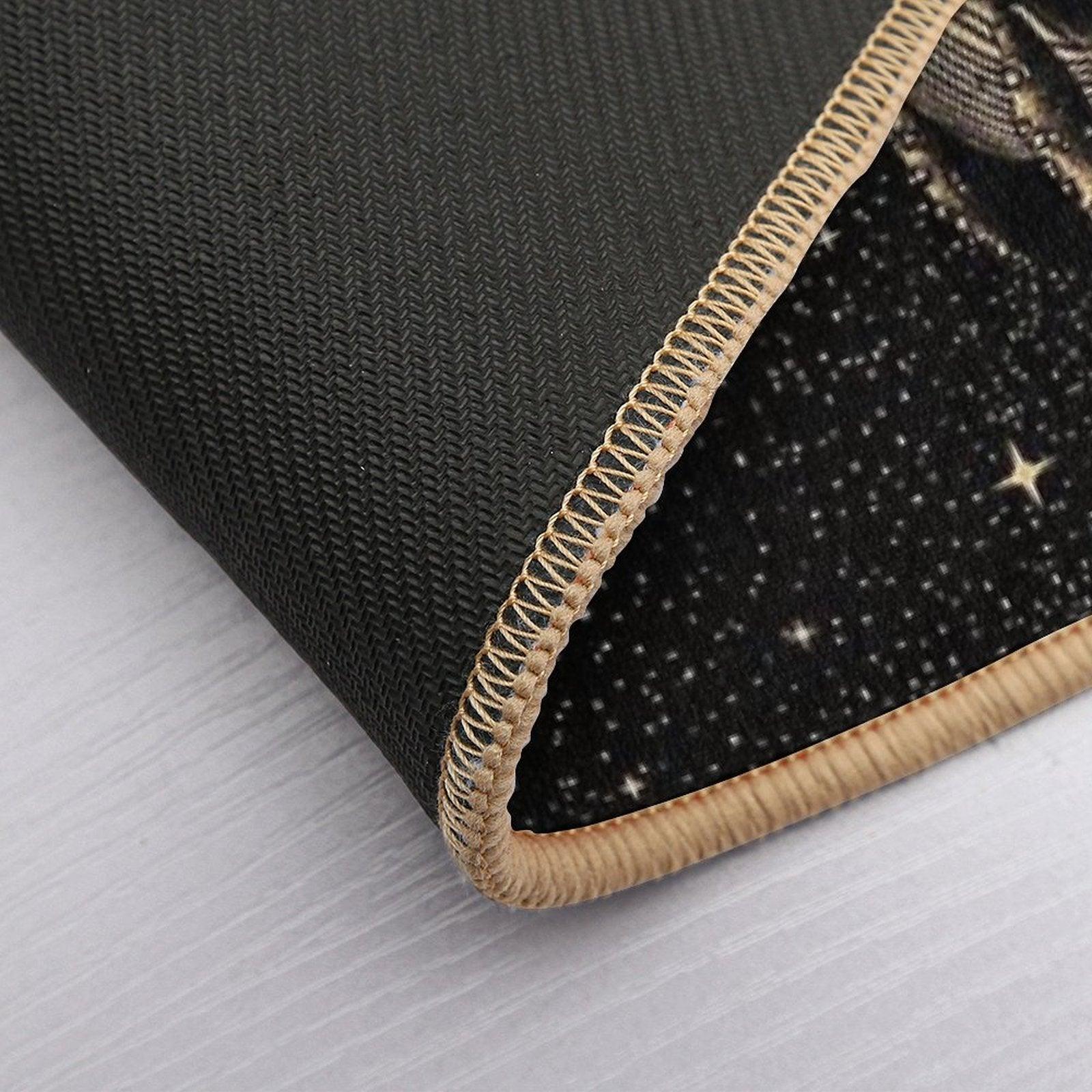 Starry Whale - Dark GOLD Version  Odorless Bath Mat