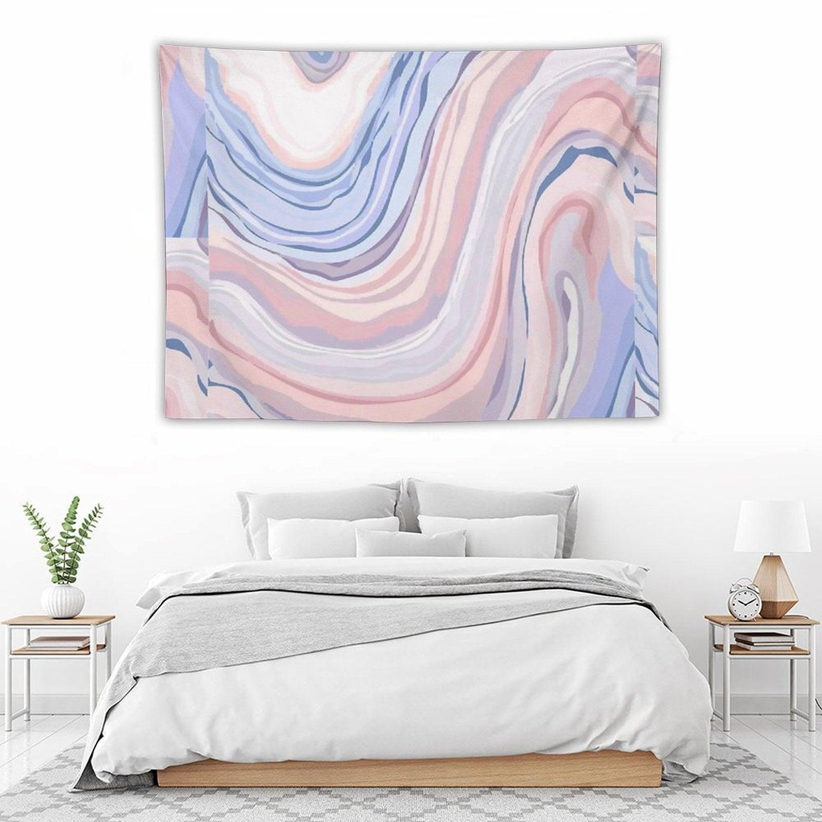 Pastel Marble Tapestry