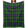 Clan Tait Tartan Velvety-soft Throw Blanket