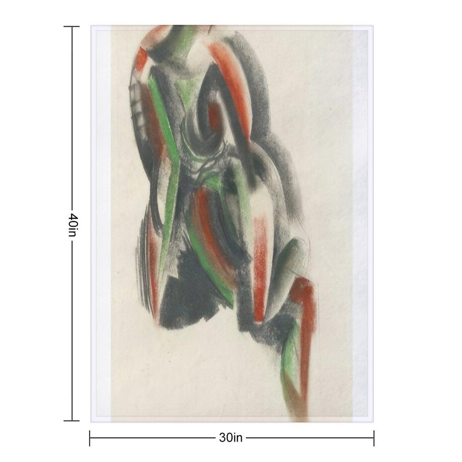 Johannes Itten Throw Blanket