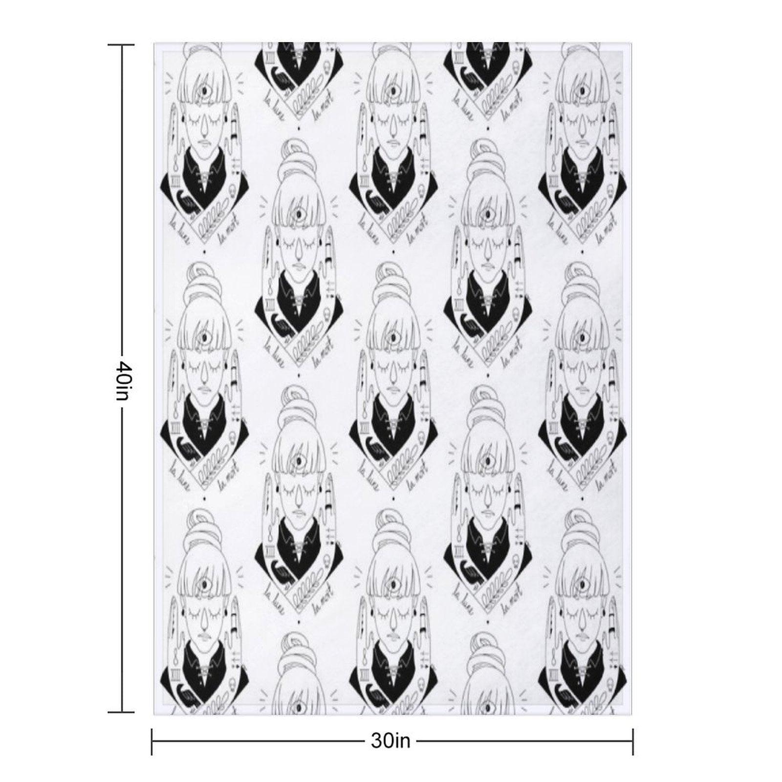 Moon  Death Throw Blanket