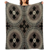 Abstract Cute Circles Illustration Pattern Compact Throw Blanket