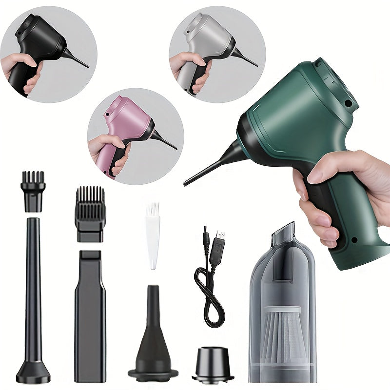 A three in one wireless vacuum cleaner with a high power, which can be used for suction, air extraction, and blowing, both in the car and at home. It has an extended battery life, can absorb dust, debris, pet hair, air extrac DSers Fulfillment