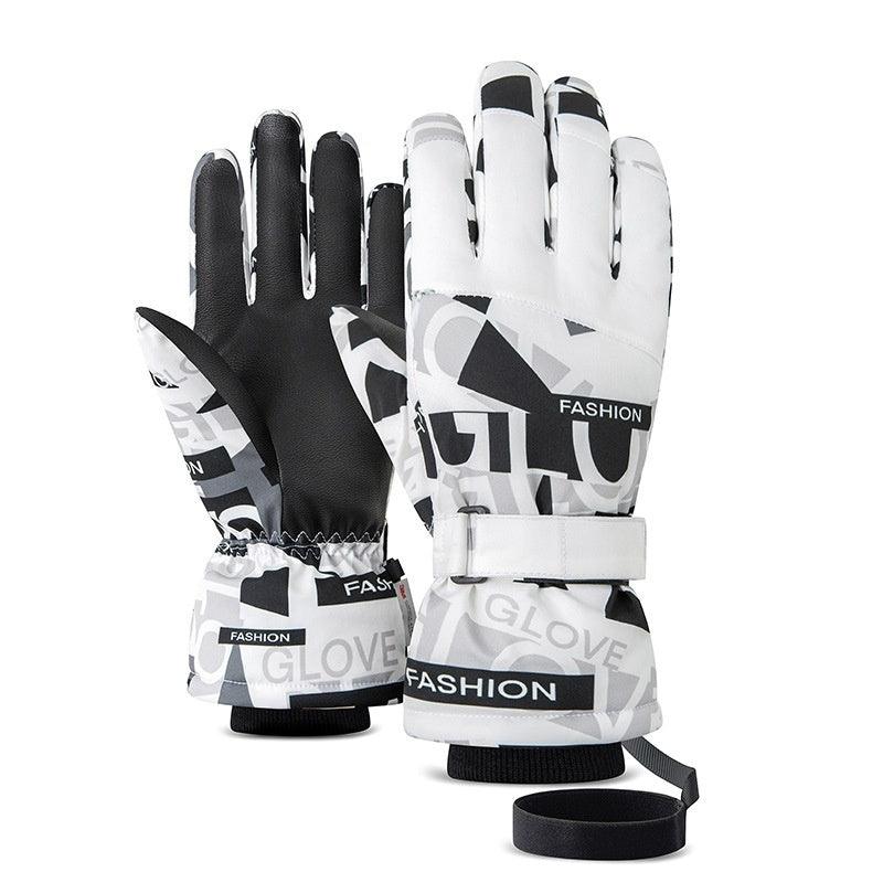 Ski Gloves Men And Women Touch Screen Waterproof Warm Cycling Outdoor