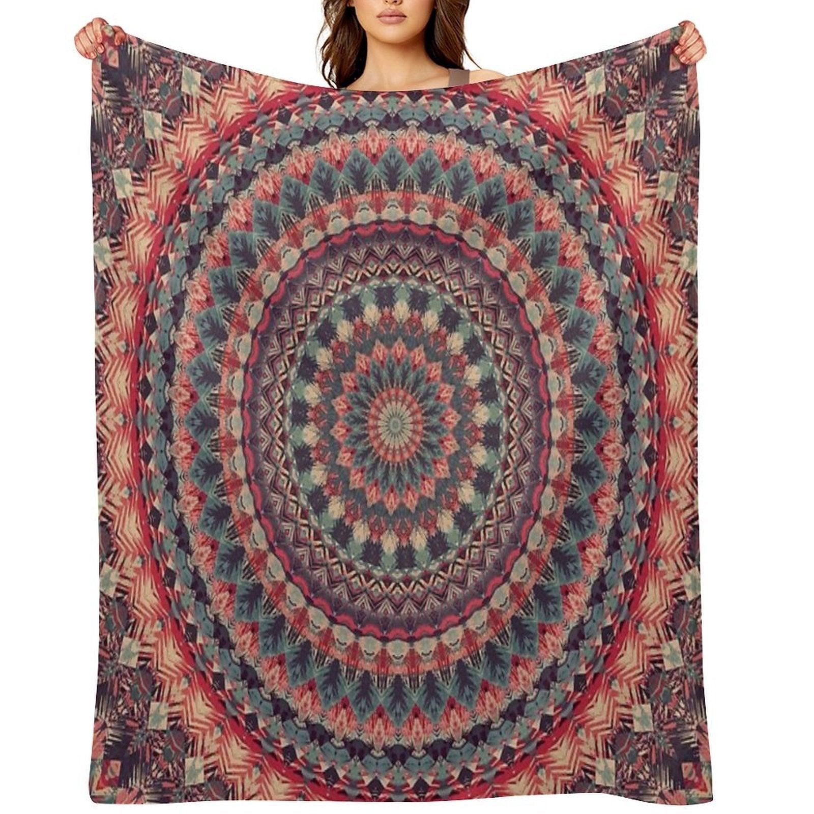 Mandala 126 Throw Blanket