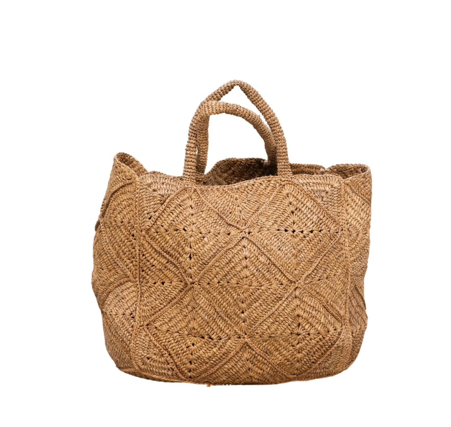Nico Raffia Tote Bag