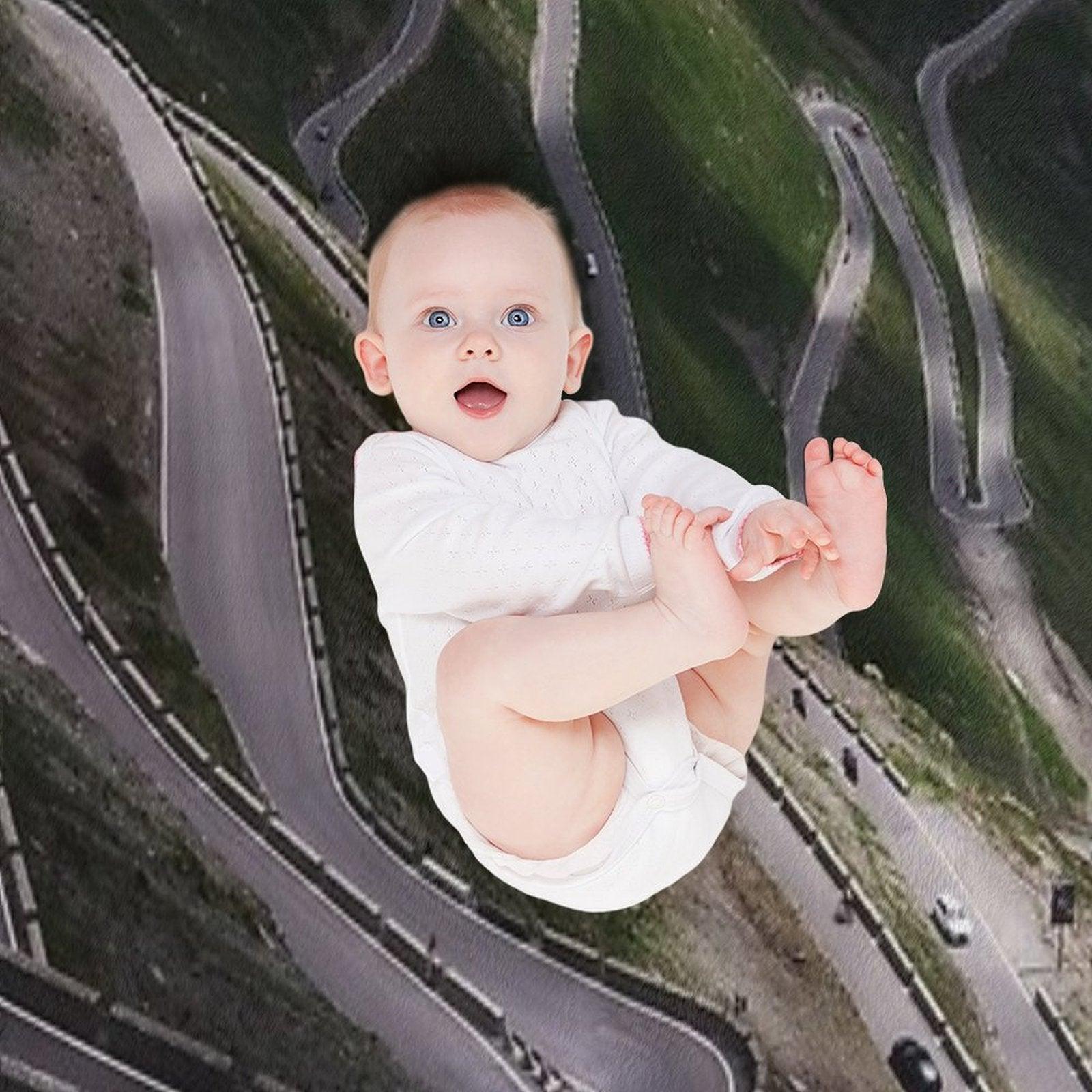 Stelvio Pass Winding Road, Italian Alps Throw Blanket