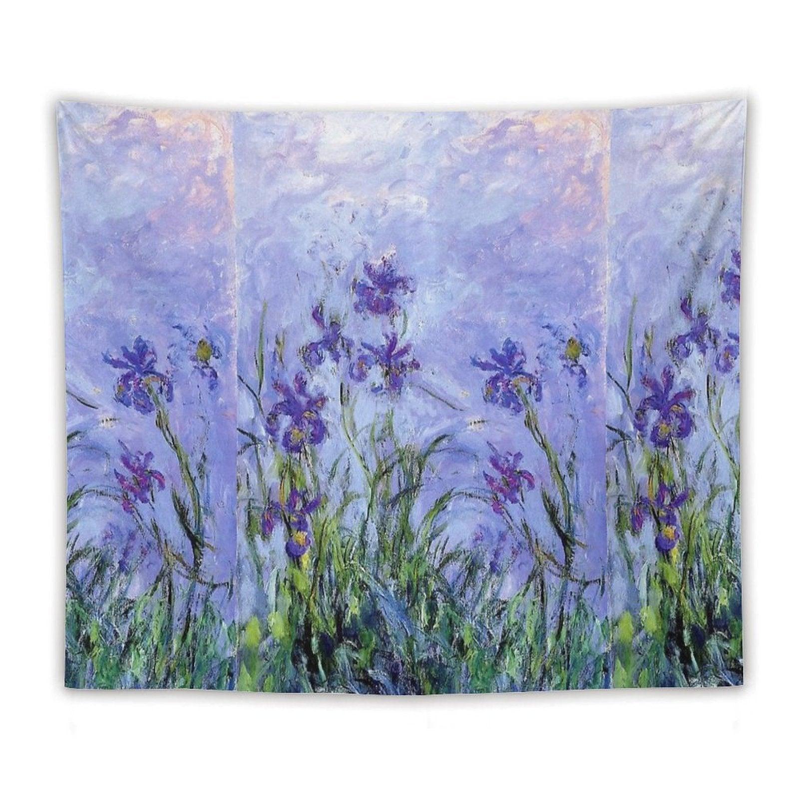 Claude Monet  Lilac Irises 1914 Tapestry
