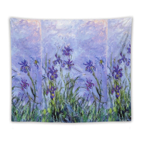 Claude Monet  Lilac Irises 1914 Tapestry