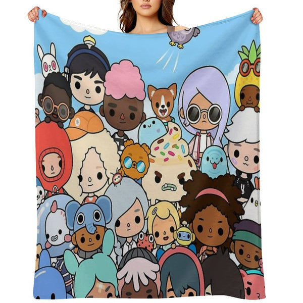 Toca Boca Sustainable Throw Blanket