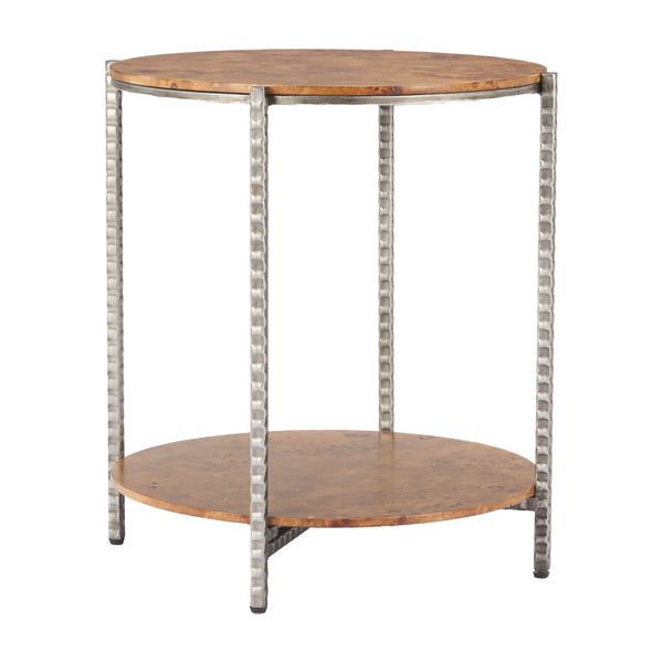 Adna Side Table Brown
