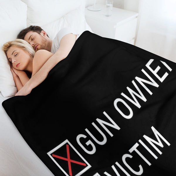 Gun Owner - Victim Multi-functional Throw Blanket