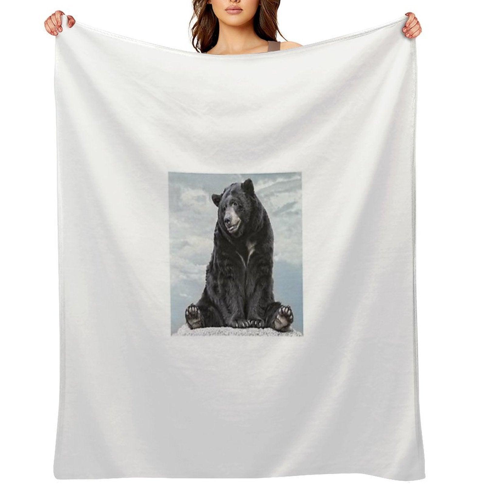 Lions & Tigers & Bears, Oh My! Throw Blanket