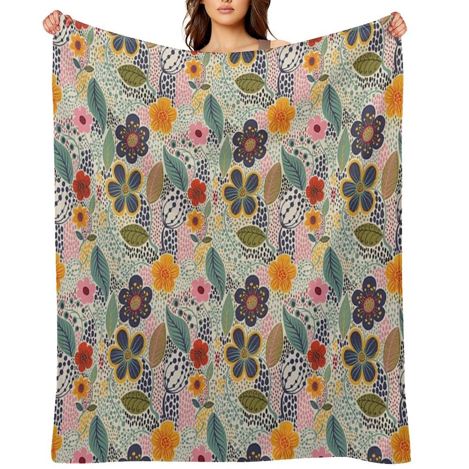 Secret Garden Throw Blanket