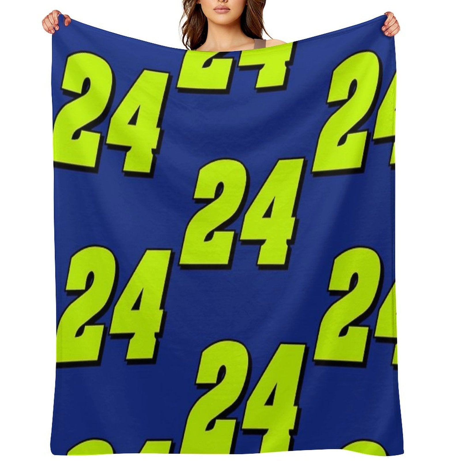 Jeff Gordon NASCAR Sticker Machine-washable Throw Blanket