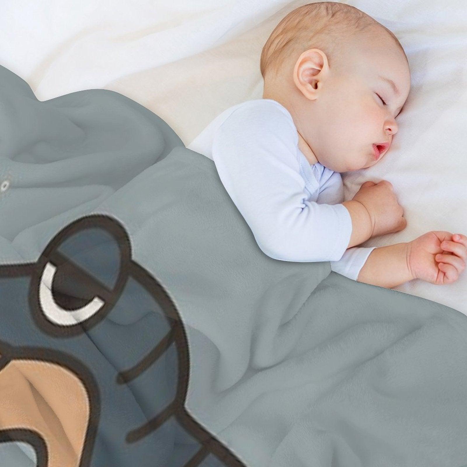 Magical Liopleurodon  Charlie The Unicorn Throw Blanket