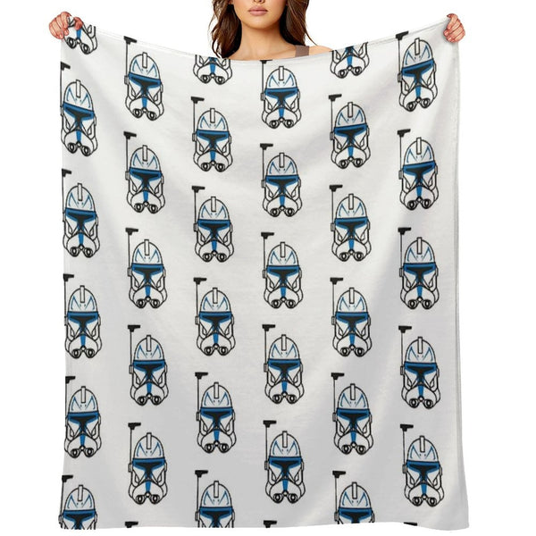 Clone Trooper Rex - 501st Legion Phase 2 Machine-washable Throw Blanket