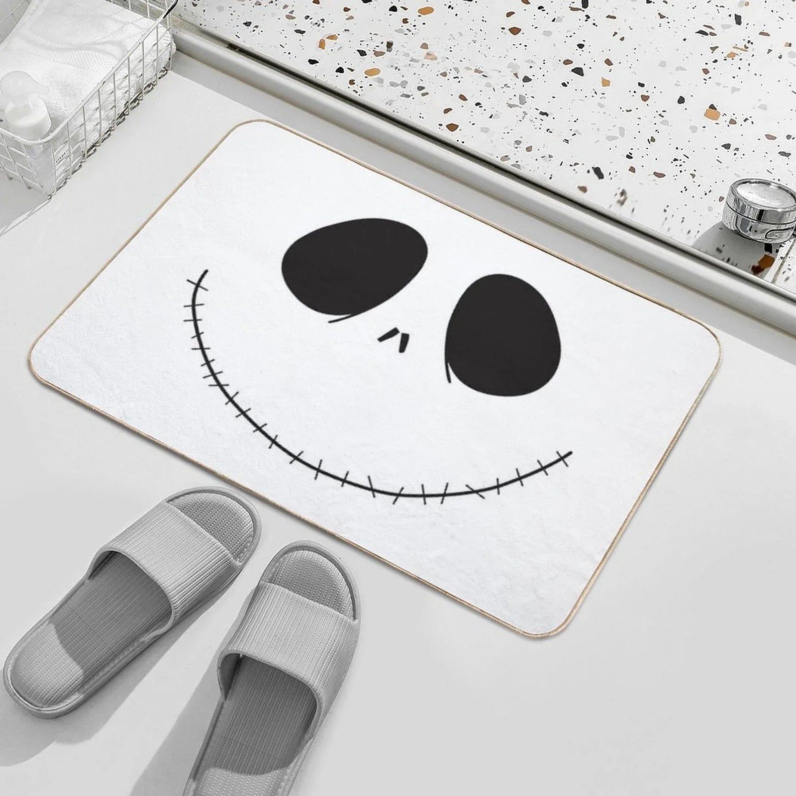 Jack Skellington Halloween Bath Mat