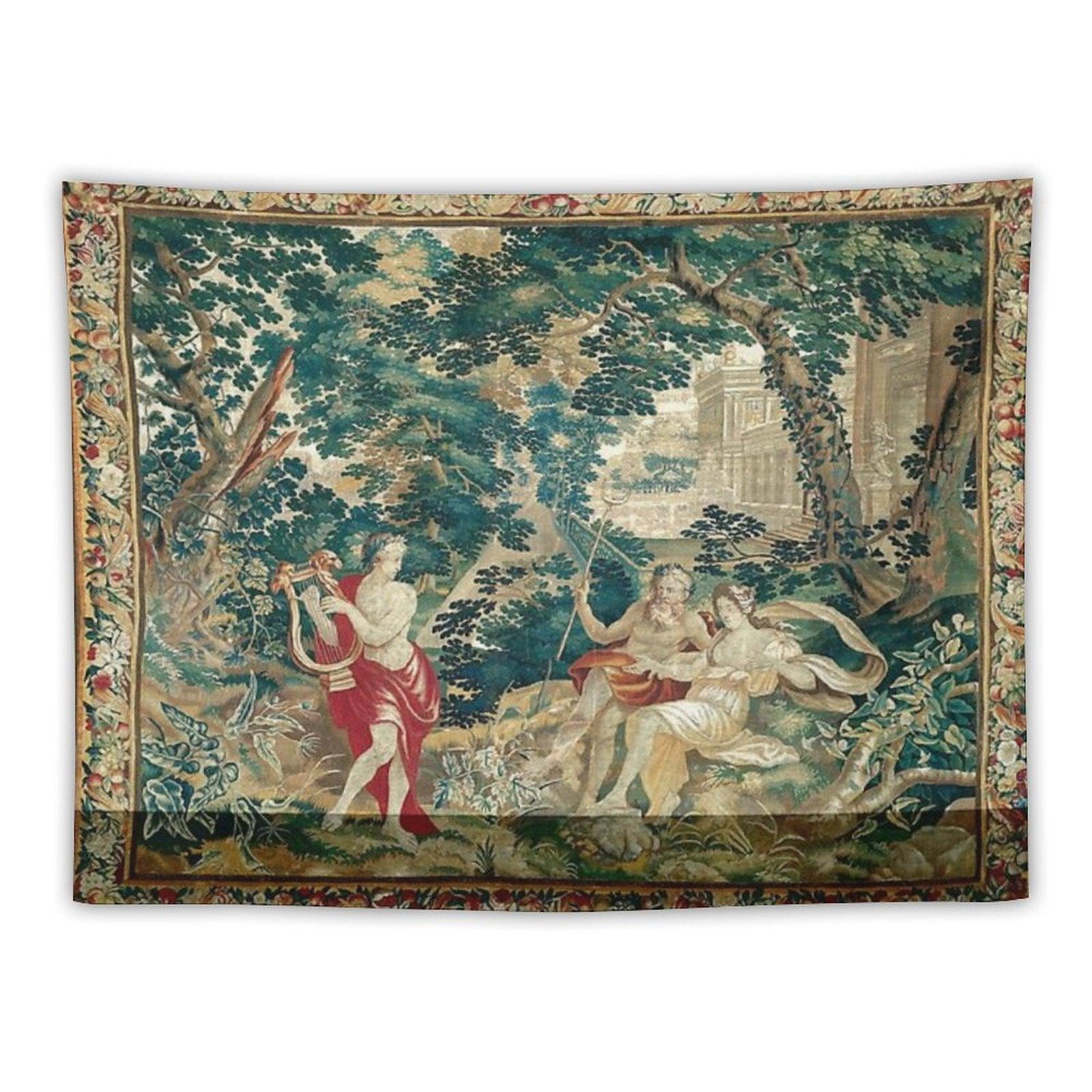 Orpheus Playing The Lyre to Hades And Persephone, from Orpheus And Eurydice Or The Metamorphoses Tapestry