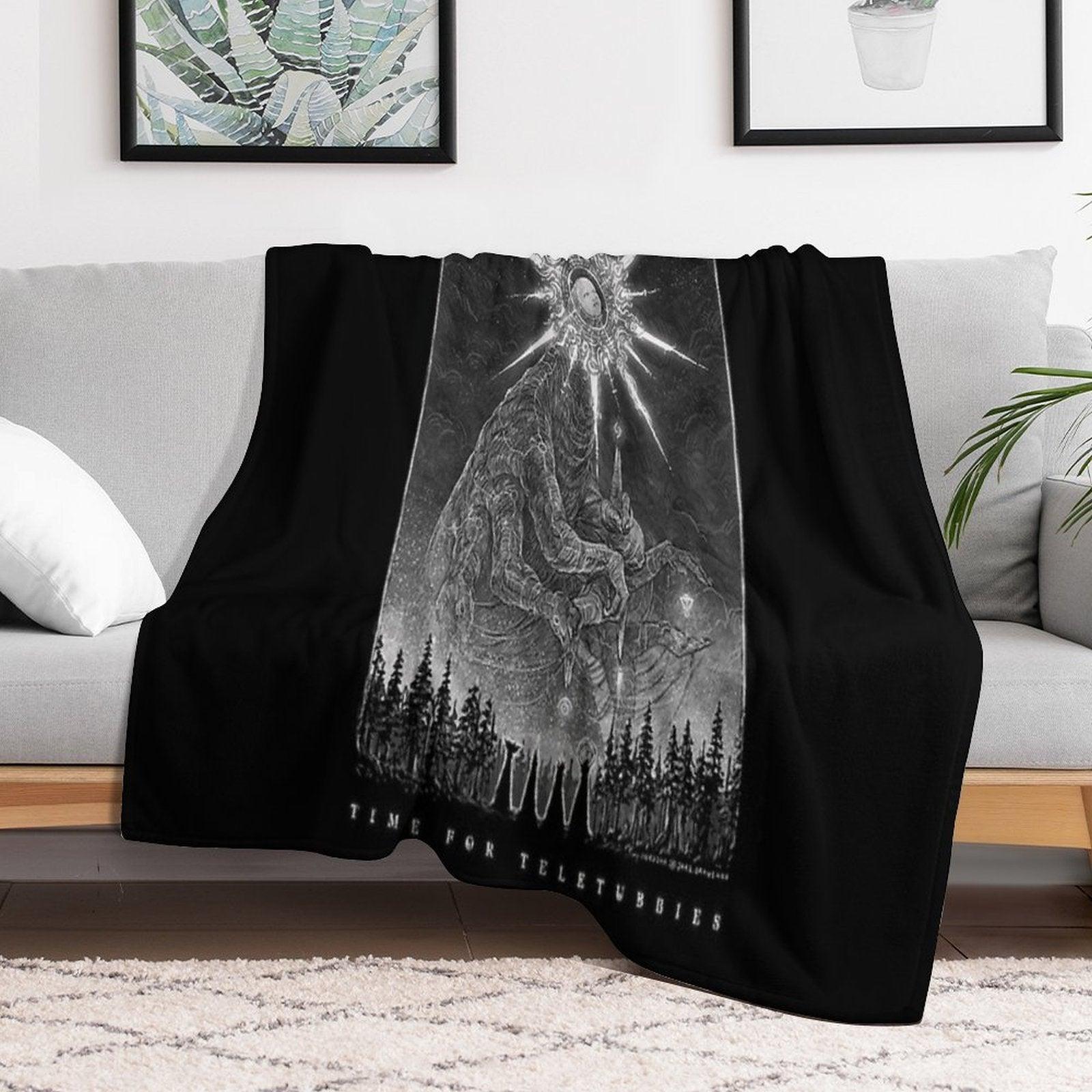 Elder Sunbaby, The Daymaker Throw Blanket
