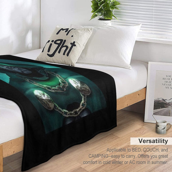 Doctor Doom Shrink-resistant Throw Blanket