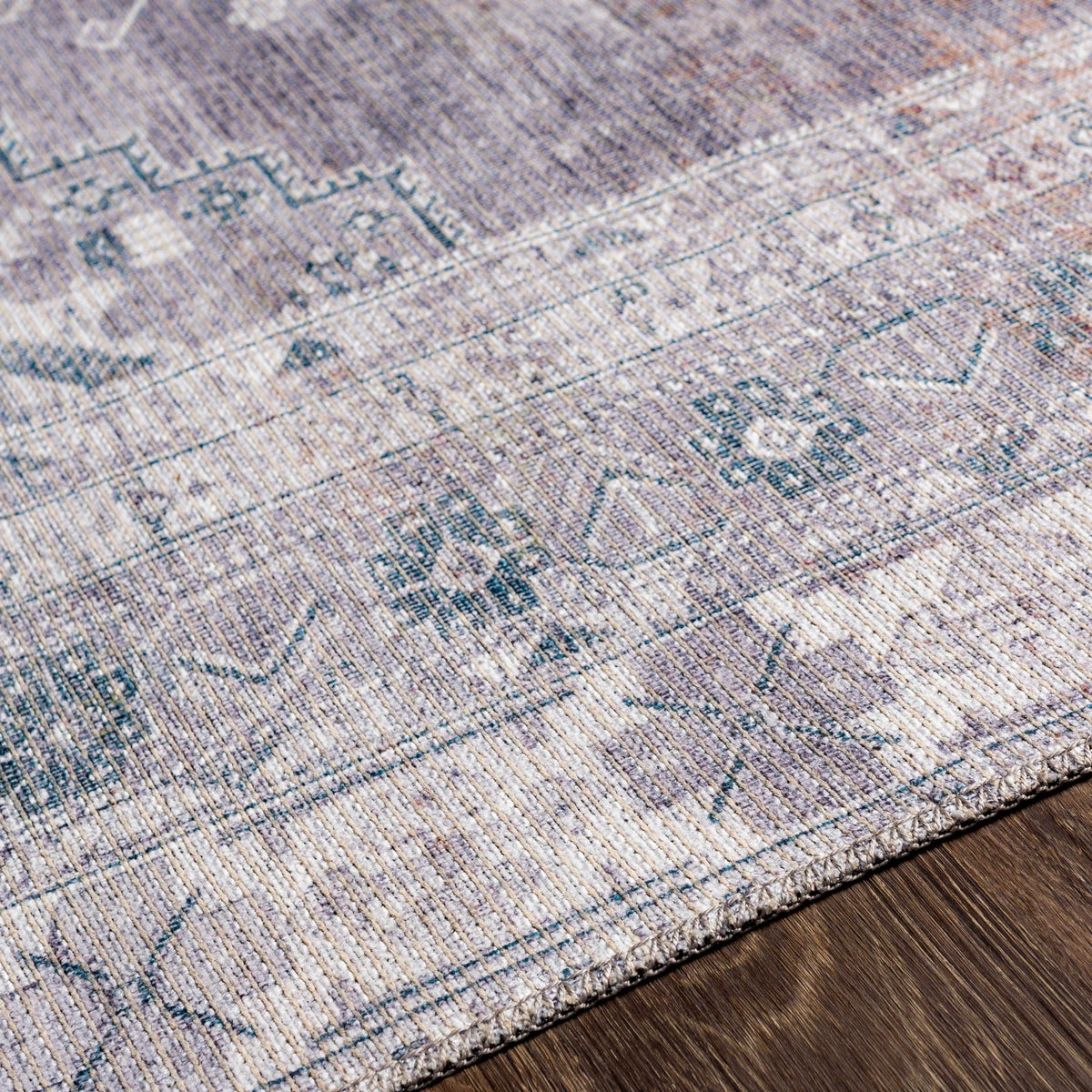 Baltinglass Gray Washable Rug - Clearance