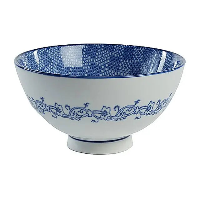 Small Bowl with Blue and White Decoration - IV