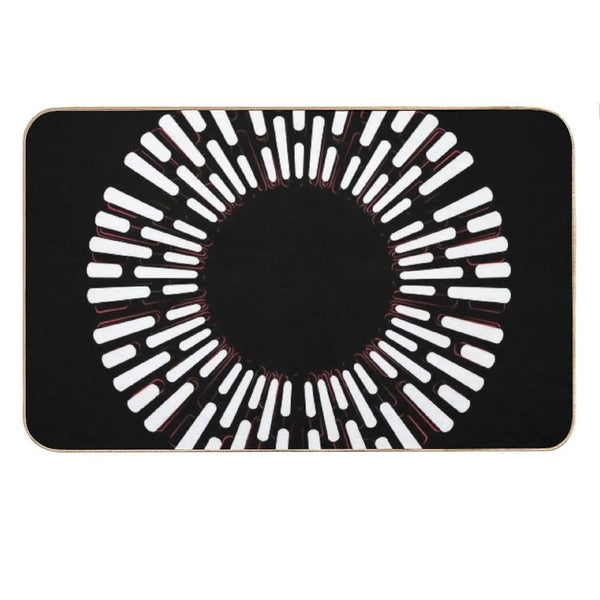 Death Star Lighting Bath Mat
