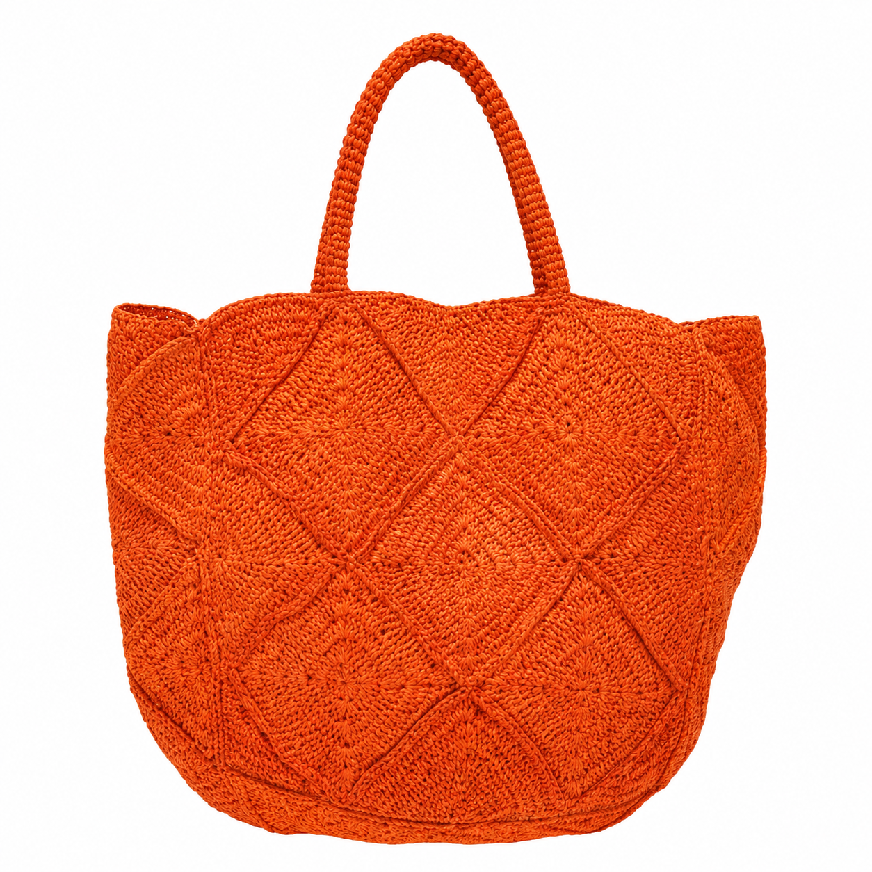 Nico Raffia Tote Bag