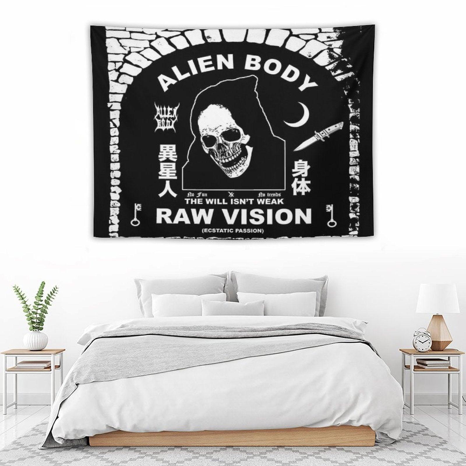 Raw Vision Tapestry