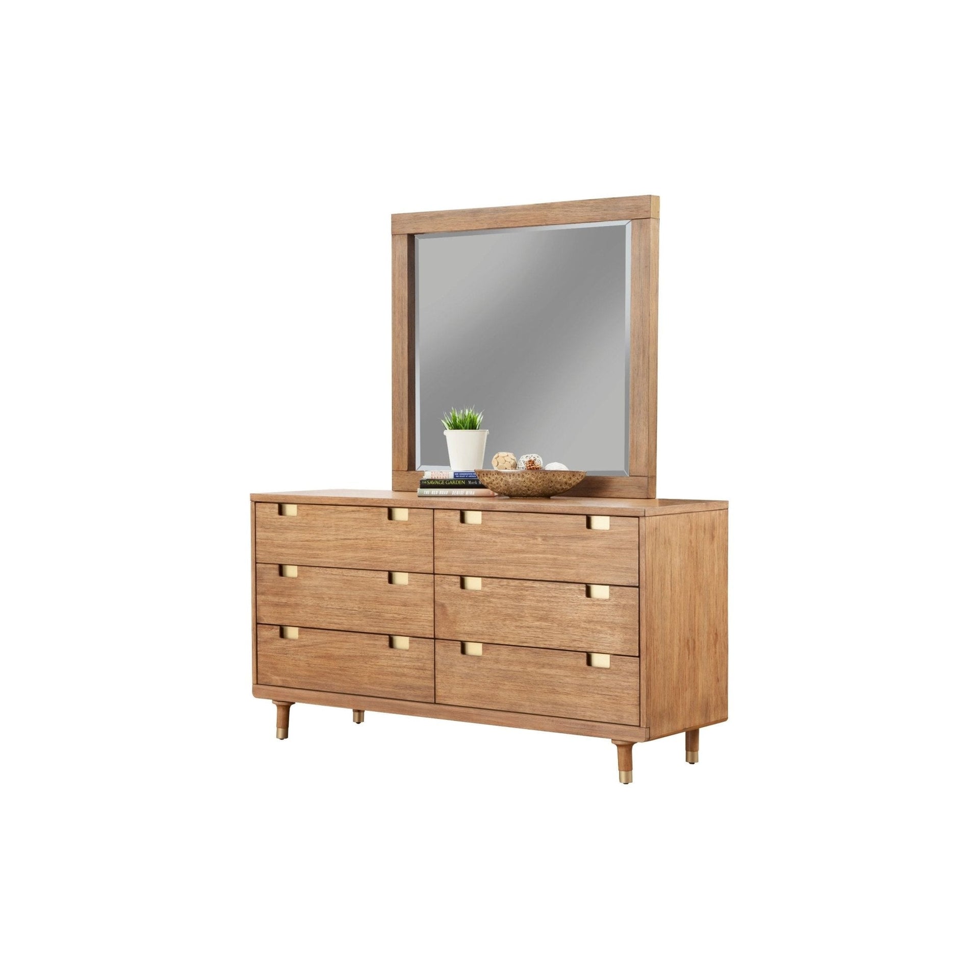 Easton Dresser & Mirror, Sand