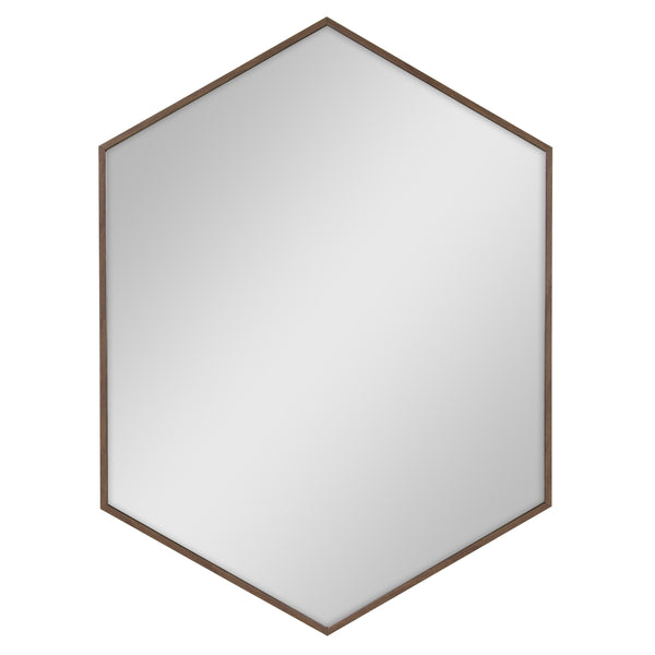 Rhodes Framed Hexagon Wall Mirror