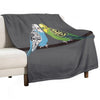 Budgies Machine-washable Throw Blanket