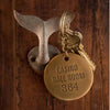 Rust Finish Whale Wall Hook
