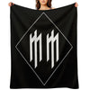 MM Logo Anti-pilling Throw Blanket