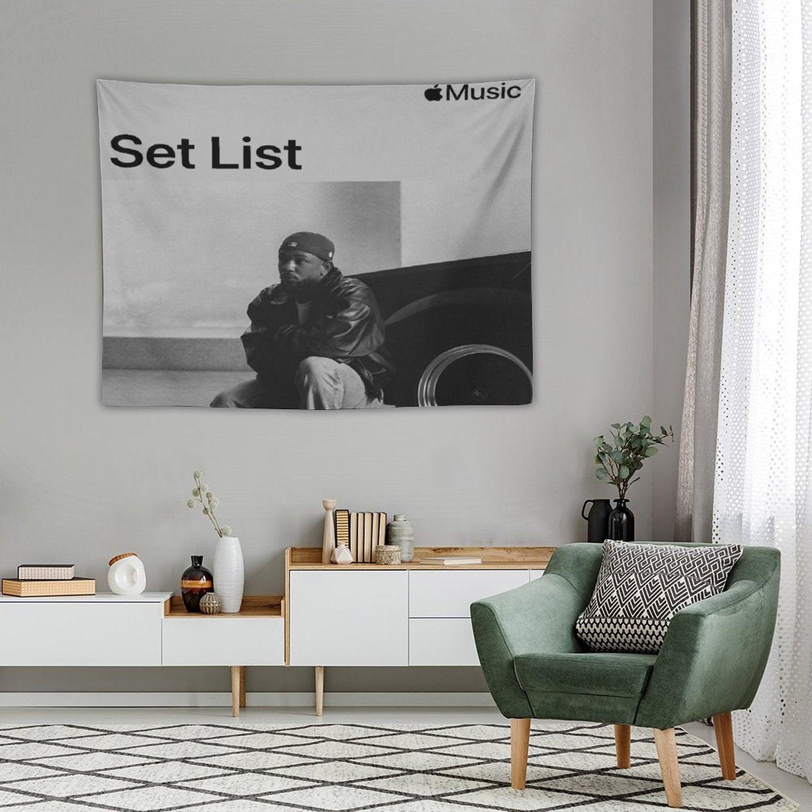 Kendrick Lamar’s Super Bowl LIX Halftime Show Set List Tapestry