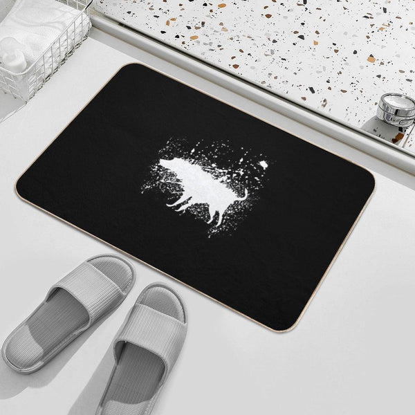 Banksy Splash Dog Bath Mat