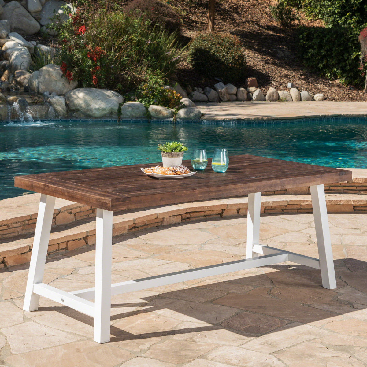 Outdoor Table - Strawberry-Inspired Design