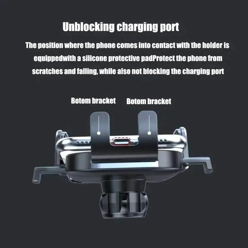 Adjustable Car Phone Holder – Suction Cup Dashboard Mount, Anti-Slip Grip, iPhone & Android