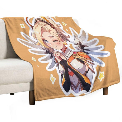 Cute Mercy Premium Throw Blanket