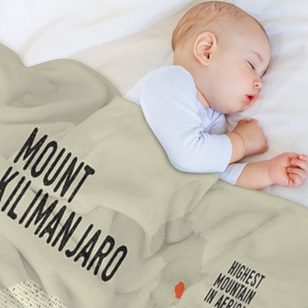 Mount Kilimanjaro Versatility Throw Blanket