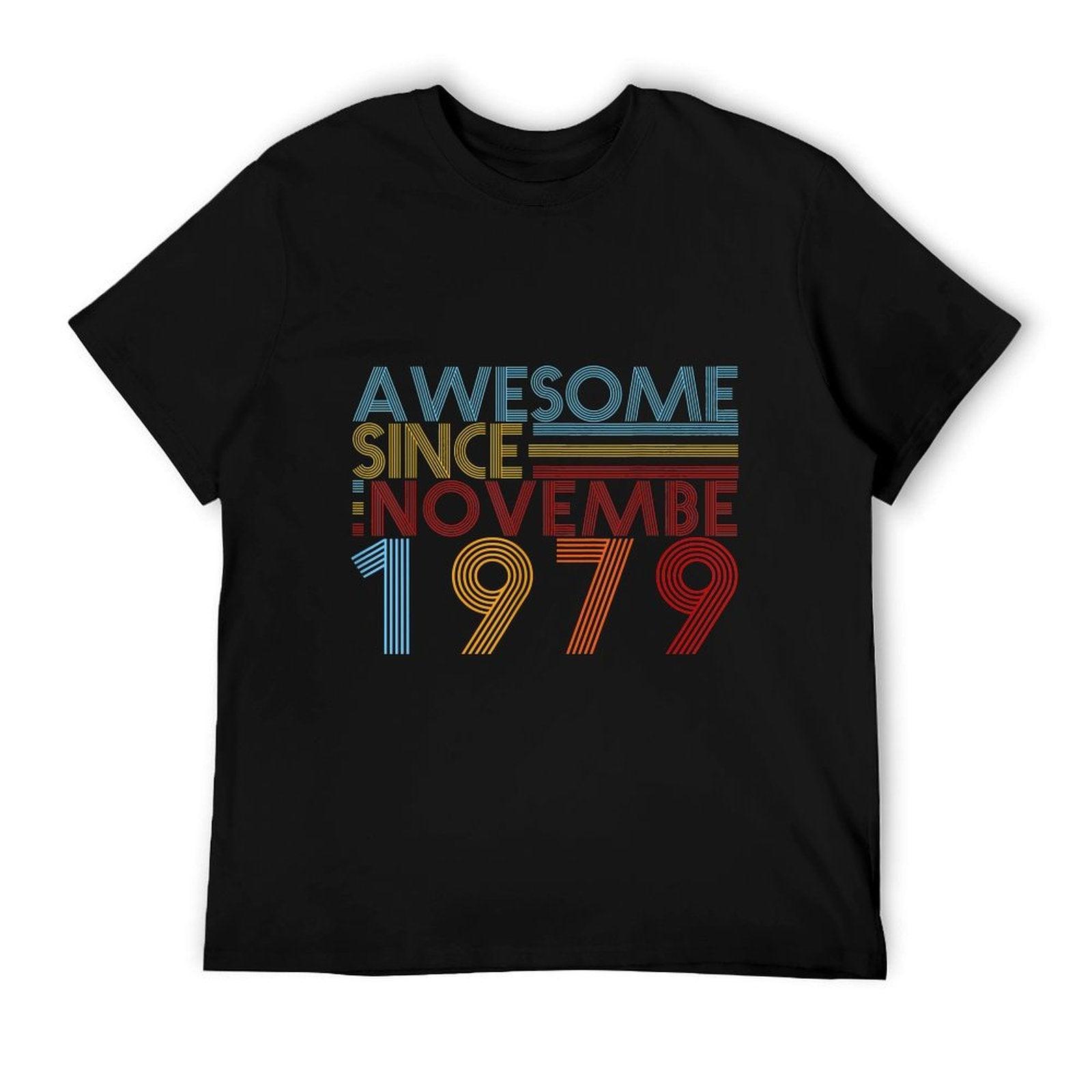Nov 1979 40 Years Old 40th Birthday Gift For Men Women Kid  Graphic-printed T-Shirt