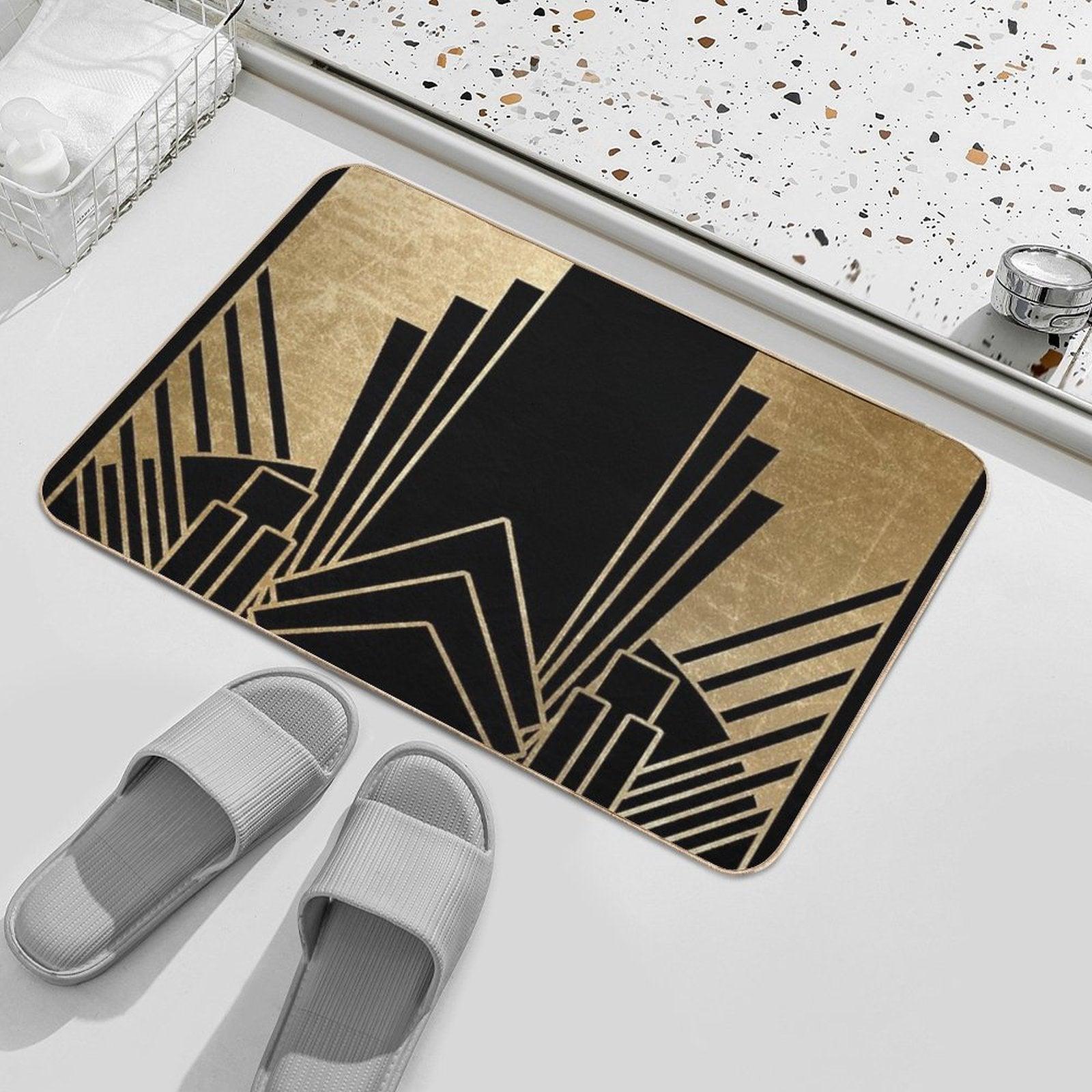 Art Deco Design Bath Mat
